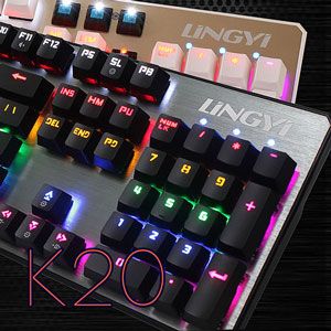 K20-GT100-104键电竞背光机械键盘